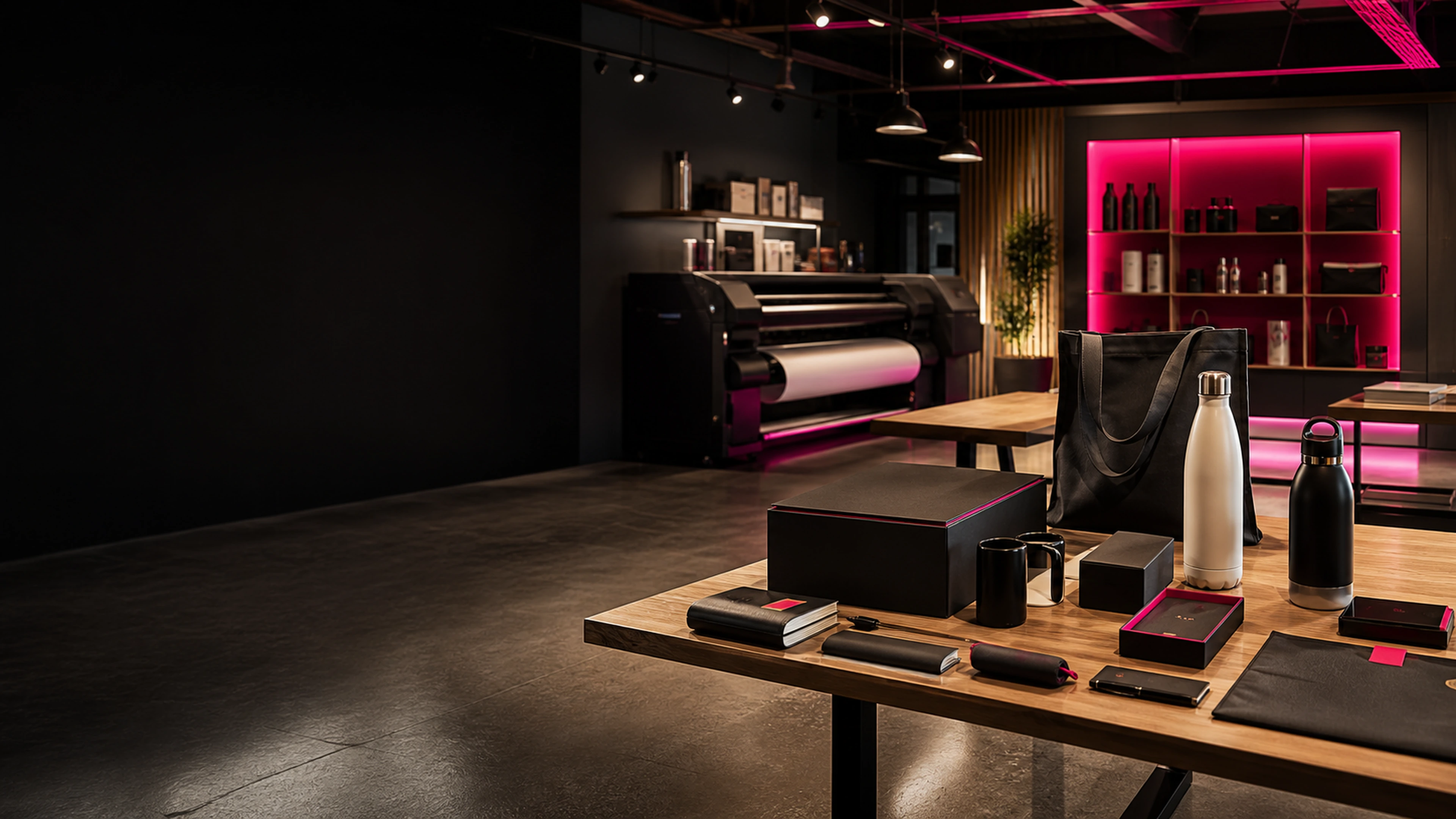 Estudio de producción y merchandising corporativo de Appios Merch